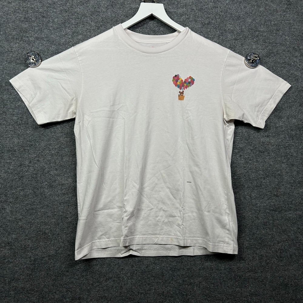 Uniqlo UT me! The Bears' School Hot Air Balloon T-Shirt Men White Graphic Tee XL